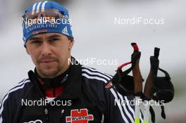 12.01.2011, Ruhpolding, Germany (GER): Michael Greis (GER), Madshus, Rottefella, OneWay, adidas - IBU world cup biathlon, individual men, Ruhpolding (GER). www.nordicfocus.com. © Manzoni/NordicFocus. Every downloaded picture is fee-liable.