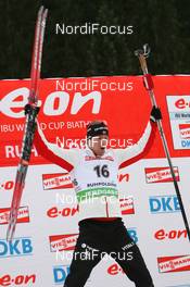 12.01.2011, Ruhpolding, Germany (GER): Emil Hegle Svendsen (NOR), Madshus, Rottefella, Swix, Odlo - IBU world cup biathlon, individual men, Ruhpolding (GER). www.nordicfocus.com. © Manzoni/NordicFocus. Every downloaded picture is fee-liable.