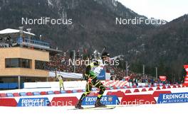 12.01.2011, Ruhpolding, Germany (GER): Simon Fourcade (FRA), Fischer, Rottefella, Rossignol, Swix, Odlo - IBU world cup biathlon, individual men, Ruhpolding (GER). www.nordicfocus.com. © Manzoni/NordicFocus. Every downloaded picture is fee-liable.