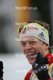 12.01.2011, Ruhpolding, Germany (GER): Tarjei Boe (NOR), Fischer, Rottefella, Swix, ODLO - IBU world cup biathlon, individual men, Ruhpolding (GER). www.nordicfocus.com. © Manzoni/NordicFocus. Every downloaded picture is fee-liable.