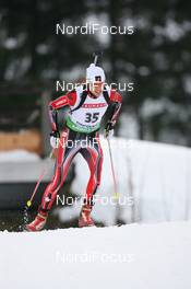 12.01.2011, Ruhpolding, Germany (GER): Brendan Green (CAN), Madshus, Rottefella, Leki - IBU world cup biathlon, individual men, Ruhpolding (GER). www.nordicfocus.com. © Manzoni/NordicFocus. Every downloaded picture is fee-liable.