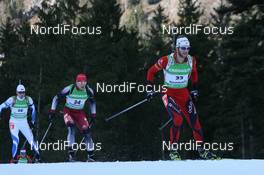 16.01.2011, Ruhpolding, Germany (GER): Alexander Os (NOR), Fischer, Rottefella, Swix, Odlo - IBU world cup biathlon, pursuit men, Ruhpolding (GER). www.nordicfocus.com. © Manzoni/NordicFocus. Every downloaded picture is fee-liable.