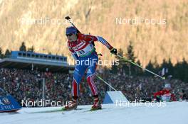16.01.2011, Ruhpolding, Germany (GER): Anna Bogaly-Titovets (RUS), Fischer, Rottefella, Alpina, OneWay, adidas - IBU world cup biathlon, pursuit women, Ruhpolding (GER). www.nordicfocus.com. © Manzoni/NordicFocus. Every downloaded picture is fee-liable.