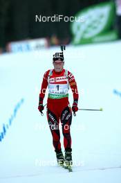 16.01.2011, Ruhpolding, Germany (GER): Tora Berger (NOR), Fischer, Rottefella, Odlo - IBU world cup biathlon, pursuit women, Ruhpolding (GER). www.nordicfocus.com. © Manzoni/NordicFocus. Every downloaded picture is fee-liable.
