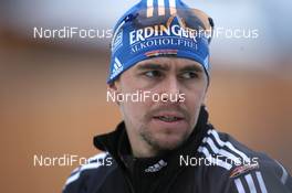 14.01.2011, Ruhpolding, Germany (GER): Michael Greis (GER), Madshus, Rottefella, OneWay, adidas - IBU world cup biathlon, sprint men, Ruhpolding (GER). www.nordicfocus.com. © Manzoni/NordicFocus. Every downloaded picture is fee-liable.