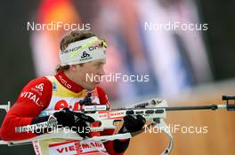 14.01.2011, Ruhpolding, Germany (GER): Tarjei Boe (NOR), Fischer, Rottefella, Swix, ODLO - IBU world cup biathlon, sprint men, Ruhpolding (GER). www.nordicfocus.com. © Manzoni/NordicFocus. Every downloaded picture is fee-liable.