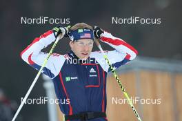 14.01.2011, Ruhpolding, Germany (GER): Lowell Bailey (USA), Rossignol, Rottefella, One Way - IBU world cup biathlon, sprint men, Ruhpolding (GER). www.nordicfocus.com. © Manzoni/NordicFocus. Every downloaded picture is fee-liable.