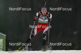 14.01.2011, Ruhpolding, Germany (GER): Simon Eder (AUT), Fischer, Rottefella, Swix - IBU world cup biathlon, sprint men, Ruhpolding (GER). www.nordicfocus.com. © Manzoni/NordicFocus. Every downloaded picture is fee-liable.