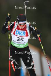 15.01.2011, Ruhpolding, Germany (GER): Selina Gasparin (SUI), Rossignol, Rottefella, Leki, ODLO - IBU world cup biathlon, sprint women, Ruhpolding (GER). www.nordicfocus.com. © Manzoni/NordicFocus. Every downloaded picture is fee-liable.