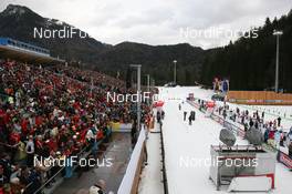 15.01.2011, Ruhpolding, Germany (GER): Biathlon Feature: The new venue - IBU world cup biathlon, sprint women, Ruhpolding (GER). www.nordicfocus.com. © Manzoni/NordicFocus. Every downloaded picture is fee-liable.
