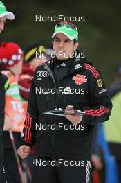 15.01.2011, Ruhpolding, Germany (GER): Ricco Gross (GER) Coach Team Germany - IBU world cup biathlon, sprint women, Ruhpolding (GER). www.nordicfocus.com. © Manzoni/NordicFocus. Every downloaded picture is fee-liable.