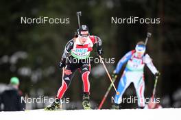 15.01.2011, Ruhpolding, Germany (GER): Andrea Henkel (GER), Fischer, Rottefella, Exel, adidas, Toko - IBU world cup biathlon, sprint women, Ruhpolding (GER). www.nordicfocus.com. © Manzoni/NordicFocus. Every downloaded picture is fee-liable.