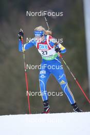 15.01.2011, Ruhpolding, Germany (GER): Anna Maria Nilsson (SWE), Madshus, Rottefella, Leki, adidas - IBU world cup biathlon, sprint women, Ruhpolding (GER). www.nordicfocus.com. © Manzoni/NordicFocus. Every downloaded picture is fee-liable.