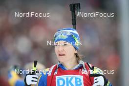 15.01.2011, Ruhpolding, Germany (GER): Anna Carin Zidek (SWE), Salomon, Leki, adidas - IBU world cup biathlon, sprint women, Ruhpolding (GER). www.nordicfocus.com. © Manzoni/NordicFocus. Every downloaded picture is fee-liable.