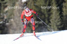22.01.2011, Antholz, Italy (ITA): Fanny Horn (NOR) - IBU world cup biathlon, relay women, Antholz (ITA). www.nordicfocus.com. © Manzoni/NordicFocus. Every downloaded picture is fee-liable.