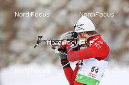 20.01.2011, Antholz, Italy (ITA): Alexander Os (NOR), Fischer, Rottefella, Swix, Odlo - IBU world cup biathlon, sprint men, Antholz (ITA). www.nordicfocus.com. © Manzoni/NordicFocus. Every downloaded picture is fee-liable.