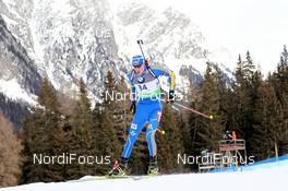 20.01.2011, Antholz, Italy (ITA): Bjoern Ferry (SWE), Fischer, Rottefella, Leki, adidas - IBU world cup biathlon, sprint men, Antholz (ITA). www.nordicfocus.com. © Manzoni/NordicFocus. Every downloaded picture is fee-liable.