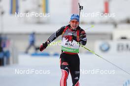 20.01.2011, Antholz, Italy (ITA): Michael Greis (GER), Madshus, Rottefella, OneWay, adidas - IBU world cup biathlon, sprint men, Antholz (ITA). www.nordicfocus.com. © Manzoni/NordicFocus. Every downloaded picture is fee-liable.
