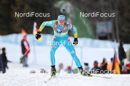 20.01.2011, Antholz, Italy (ITA): Andriy Deryzemlya (UKR), Fischer, Rottefella, Swix - IBU world cup biathlon, sprint men, Antholz (ITA). www.nordicfocus.com. © Manzoni/NordicFocus. Every downloaded picture is fee-liable.