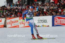20.01.2011, Antholz, Italy (ITA): Daniel Taschler (ITA), Fischer, Rottefella, Alpina, OneWay- IBU world cup biathlon, sprint men, Antholz (ITA). www.nordicfocus.com. © Manzoni/NordicFocus. Every downloaded picture is fee-liable.