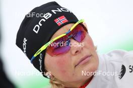 21.01.2011, Antholz, Italy (ITA): Solveig Rogstad (NOR), Rossignol, Rottefella, KV+, Odlo - IBU world cup biathlon, sprint women, Antholz (ITA). www.nordicfocus.com. © Manzoni/NordicFocus. Every downloaded picture is fee-liable.