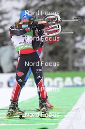06.02.2011, Presque Isle, United States of America (USA): Magdalena Neuner (GER), Fischer, Rottefella, Exel, adidas - IBU world cup biathlon, pursuit women, Presque Isle (USA). www.nordicfocus.com. © Manzoni/NordicFocus. Every downloaded picture is fee-liable.