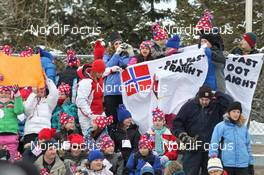 04.02.2011, Presque Isle, United States of America (USA): Biathlon Feature: Fans - IBU world cup biathlon, sprint men, Presque Isle (USA). www.nordicfocus.com. © Manzoni/NordicFocus. Every downloaded picture is fee-liable.