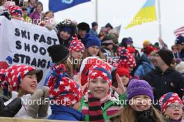 04.02.2011, Presque Isle, United States of America (USA): Biathlon Feature: Fans - IBU world cup biathlon, sprint women, Presque Isle (USA). www.nordicfocus.com. © Manzoni/NordicFocus. Every downloaded picture is fee-liable.