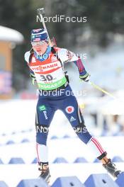 13.02.2011, Fort Kent, United States of America (USA): Sara Studebaker (USA), Rossignol, Rottefella, Exel, adidas  - IBU world cup biathlon, mass women, Fort Kent (USA). www.nordicfocus.com. © Manzoni/NordicFocus. Every downloaded picture is fee-liable.