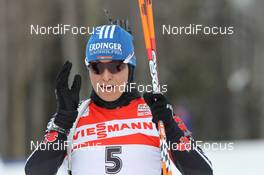 13.02.2011, Fort Kent, United States of America (USA): Magdalena Neuner (GER), Fischer, Rottefella, Exel, adidas - IBU world cup biathlon, mass women, Fort Kent (USA). www.nordicfocus.com. © Manzoni/NordicFocus. Every downloaded picture is fee-liable.