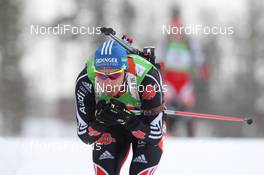 12.02.2011, Fort Kent, United States of America (USA): Andreas Birnbacher (GER), Fischer, Rottefella, Alpina, Leki, adidas - IBU world cup biathlon, pursuit men, Fort Kent (USA). www.nordicfocus.com. © Manzoni/NordicFocus. Every downloaded picture is fee-liable.