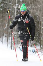 12.02.2011, Fort Kent, United States of America (USA): Gerald Hoenig (GER), Coach Team Germany - IBU world cup biathlon, pursuit men, Fort Kent (USA). www.nordicfocus.com. © Manzoni/NordicFocus. Every downloaded picture is fee-liable.