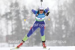 12.02.2011, Fort Kent, United States of America (USA): Teja Gregorin (SLO), Fischer, Rottefella, Alpina, Leki - IBU world cup biathlon, pursuit women, Fort Kent (USA). www.nordicfocus.com. © Manzoni/NordicFocus. Every downloaded picture is fee-liable.