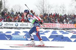 12.02.2011, Fort Kent, United States of America (USA): Laura Spector (USA), Madshus, Rottefella, adidas - IBU world cup biathlon, pursuit women, Fort Kent (USA). www.nordicfocus.com. © Manzoni/NordicFocus. Every downloaded picture is fee-liable.