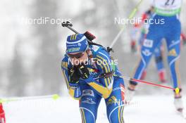 12.02.2011, Fort Kent, United States of America (USA): Elisabeth Hoegberg (SWE), Fischer, Rottefella, Leki, adidas - IBU world cup biathlon, pursuit women, Fort Kent (USA). www.nordicfocus.com. © Manzoni/NordicFocus. Every downloaded picture is fee-liable.