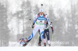 12.02.2011, Fort Kent, United States of America (USA): Eveli Saue (EST), Madshus, Rottefella - IBU world cup biathlon, pursuit women, Fort Kent (USA). www.nordicfocus.com. © Manzoni/NordicFocus. Every downloaded picture is fee-liable.