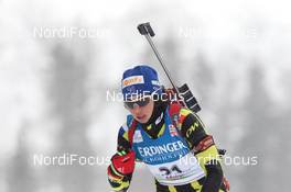 12.02.2011, Fort Kent, United States of America (USA): Sofie Boilley (FRA), Rossignol, Rottefella, OneWay - IBU world cup biathlon, pursuit women, Fort Kent (USA). www.nordicfocus.com. © Manzoni/NordicFocus. Every downloaded picture is fee-liable.