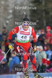 10.02.2011, Fort Kent, United States of America (USA): Alexander Os (NOR), Fischer, Rottefella, Swix, Odlo - IBU world cup biathlon, sprint men, Fort Kent (USA). www.nordicfocus.com. © Manzoni/NordicFocus. Every downloaded picture is fee-liable.