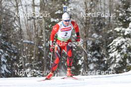 10.02.2011, Fort Kent, United States of America (USA): Rune Bratsveen (NOR), Madshus, Rottefella, Odlo - IBU world cup biathlon, sprint men, Fort Kent (USA). www.nordicfocus.com. © Manzoni/NordicFocus. Every downloaded picture is fee-liable.