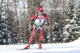 10.02.2011, Fort Kent, United States of America (USA): Scott Perras (CAN), Madshus, Rottefella, Alpina, Swix - IBU world cup biathlon, sprint men, Fort Kent (USA). www.nordicfocus.com. © Manzoni/NordicFocus. Every downloaded picture is fee-liable.