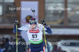 10.02.2011, Fort Kent, United States of America (USA): Tim Burke (USA), Rossignol, Rottefella, Swix, adidas - IBU world cup biathlon, sprint men, Fort Kent (USA). www.nordicfocus.com. © Manzoni/NordicFocus. Every downloaded picture is fee-liable.