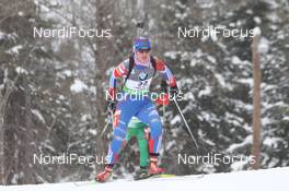 11.02.2011, Fort Kent, United States of America (USA): Ekaterina Glazyrina (RUS), Fischer, Rottefella, Alpina, Swix, adidas - IBU world cup biathlon, sprint women, Fort Kent (USA). www.nordicfocus.com. © Manzoni/NordicFocus. Every downloaded picture is fee-liable.