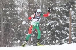 11.02.2011, Fort Kent, United States of America (USA): Liudmila Kalinchik (BLR), Fischer, Rottefella - IBU world cup biathlon, sprint women, Fort Kent (USA). www.nordicfocus.com. © Manzoni/NordicFocus. Every downloaded picture is fee-liable.