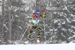 11.02.2011, Fort Kent, United States of America (USA): Sofie Boilley (FRA), Rossignol, Rottefella, OneWay - IBU world cup biathlon, sprint women, Fort Kent (USA). www.nordicfocus.com. © Manzoni/NordicFocus. Every downloaded picture is fee-liable.