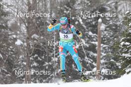 11.02.2011, Fort Kent, United States of America (USA): Inna Suprun (UKR), Fischer, Rottefella, Swix  - IBU world cup biathlon, sprint women, Fort Kent (USA). www.nordicfocus.com. © Manzoni/NordicFocus. Every downloaded picture is fee-liable.