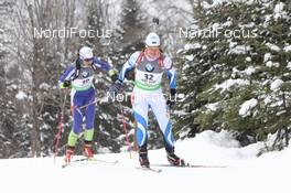 11.02.2011, Fort Kent, United States of America (USA): Eveli Saue (EST), Madshus, Rottefella - IBU world cup biathlon, sprint women, Fort Kent (USA). www.nordicfocus.com. © Manzoni/NordicFocus. Every downloaded picture is fee-liable.