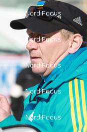 19.03.2011, Holmenkollen, Norway (NOR): Hryhoriy Shamray (UKR), coach Team Ukraine - IBU world cup biathlon, pursuit women, Holmenkollen (NOR). www.nordicfocus.com. © Manzoni/NordicFocus. Every downloaded picture is fee-liable.