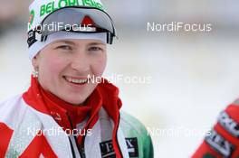 17.03.2011, Holmenkollen, Norway (NOR): Darya Domracheva (BLR), Fischer, Rottefella, Swix - IBU world cup biathlon, sprint women, Holmenkollen (NOR). www.nordicfocus.com. © Manzoni/NordicFocus. Every downloaded picture is fee-liable.