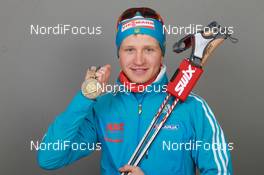 18.03.2011, Khanty-Mansiysk, Russia (RUS): Serhiy Semenov (UKR), Fischer, Rottefella, Alpina, Swix - IBU world championships biathlon, medals, Khanty-Mansiysk (RUS). www.nordicfocus.com. © Manzoni/NordicFocus. Every downloaded picture is fee-liable.