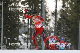 06.03.2011, Khanty-Mansiysk, Russia (RUS): Tarjei Boe (NOR), Fischer, Rottefella, Swix, ODLO - IBU world championships biathlon, pursuit men, Khanty-Mansiysk (RUS). www.nordicfocus.com. © Manzoni/NordicFocus. Every downloaded picture is fee-liable.